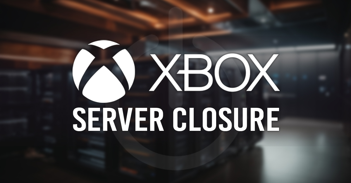 Xbox Server Closure