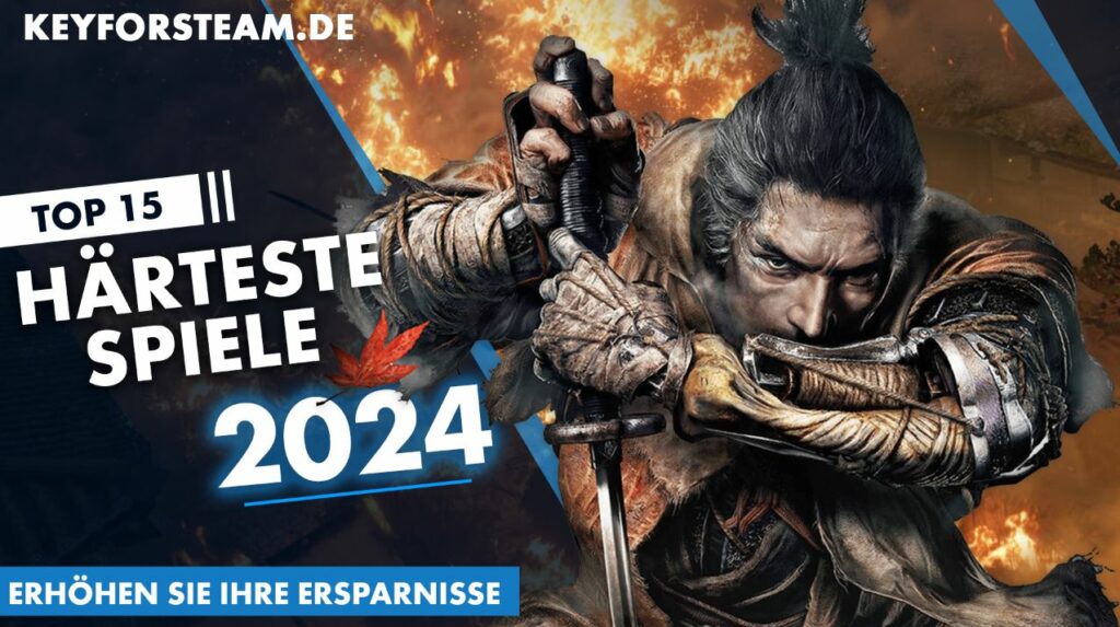 Top 15 der schwierigsten Spiele des Jahres 2024