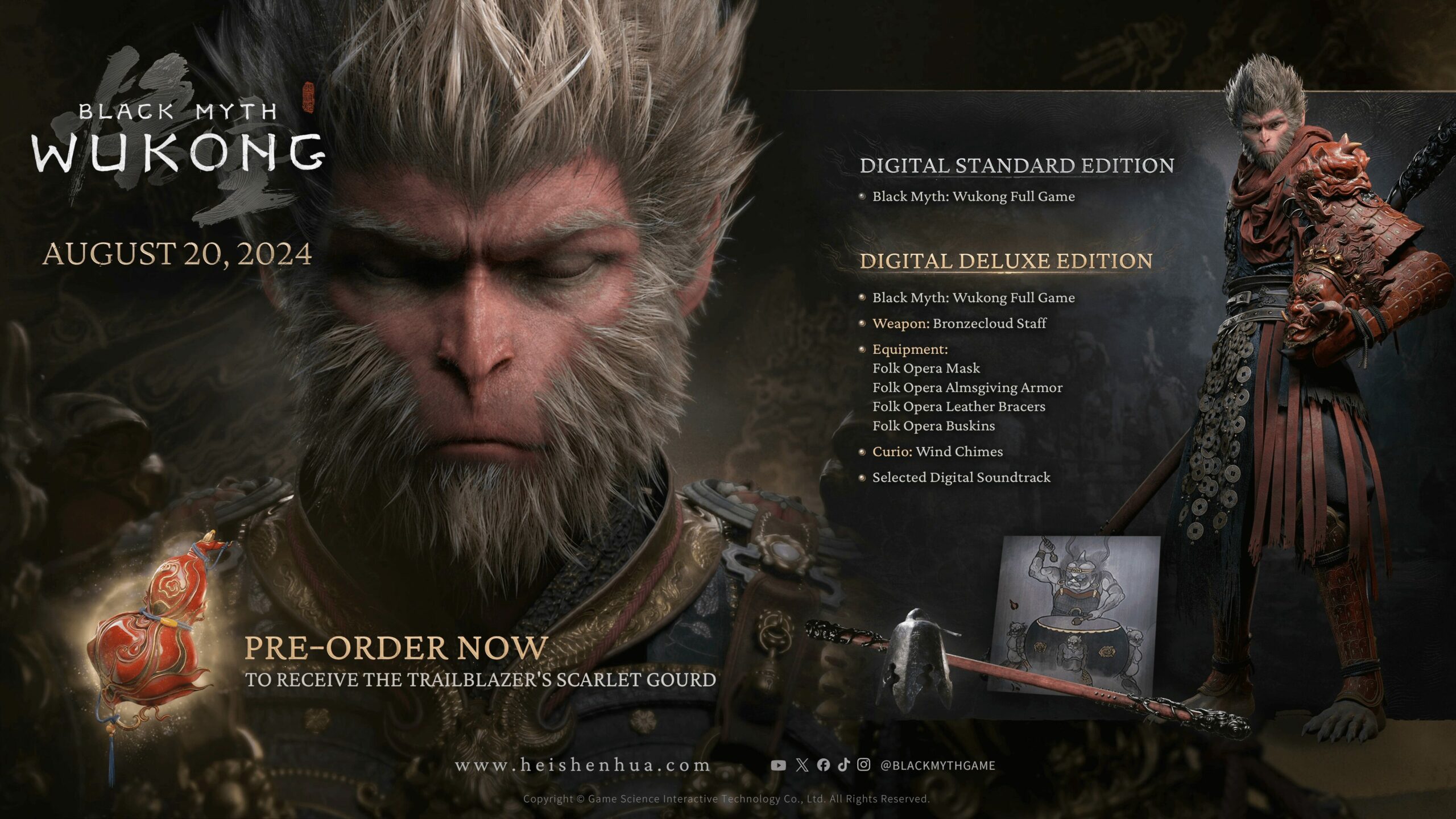 Black Myth Wukong Preorder Bonus