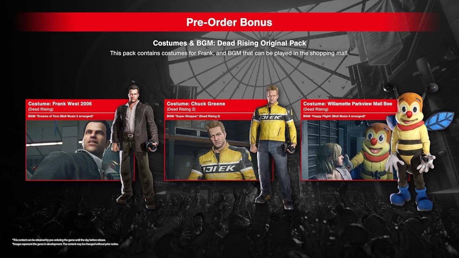 Dead Rising Deluxe Remaster Vorbestellungsbonus