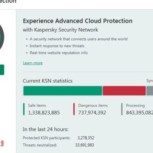 Kaspersky Total Security 2022 - Cloud-Schutz