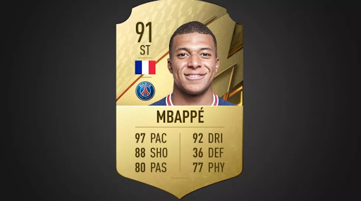 Mbappe FIFA 22 Bewertung