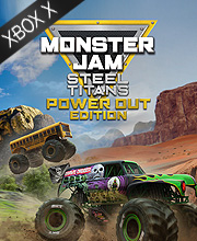 Monster Jam Steel Titans Power Out Bundle