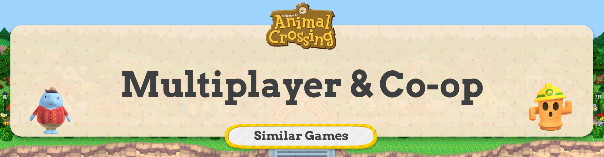 Multiplayer- und Koop-Spiele wie Animal Crossing