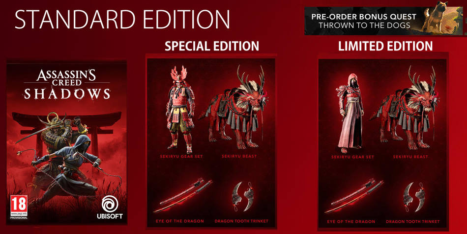 Assassin's Creed Shadows Standard Edition