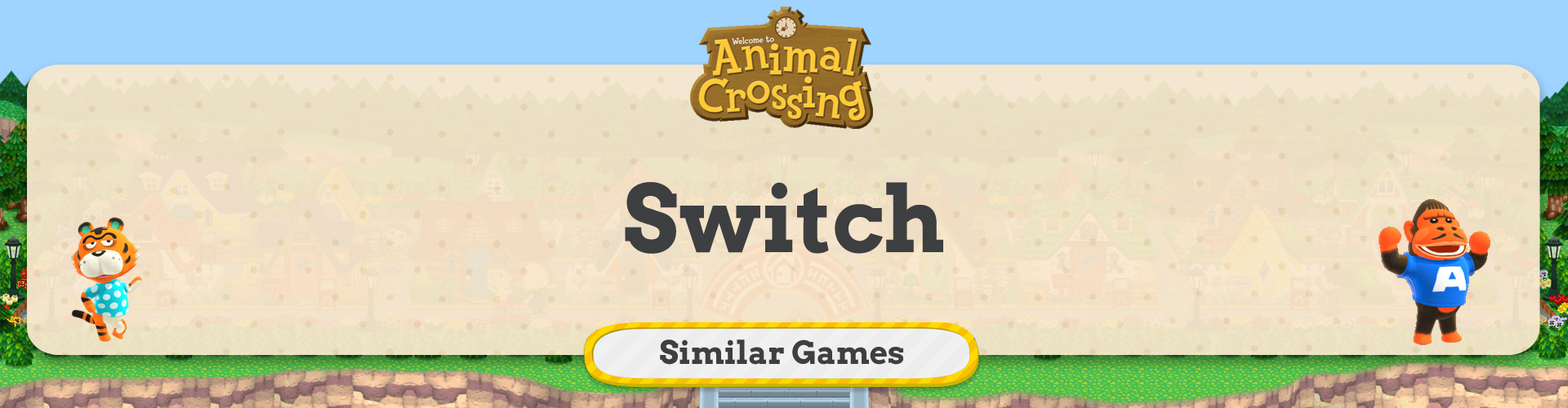 Switch-Spiele wie Animal Crossing