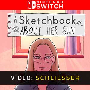 A Sketchbook About Her Sun Nintendo Switch- Anhänger