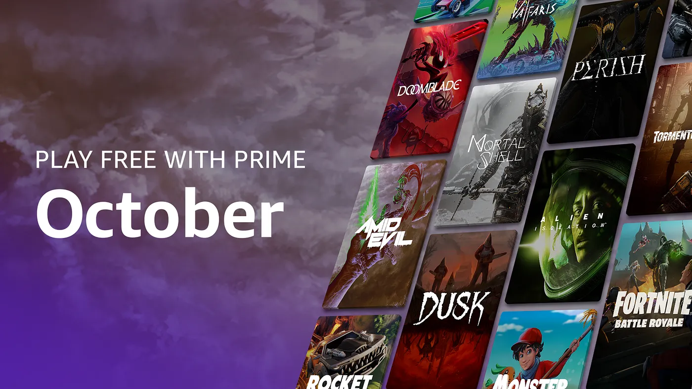 Prime Games von Amazon Luna Oktober