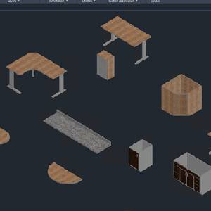 Autodesk Autocad 2022 - Einrichtungsgegenstände