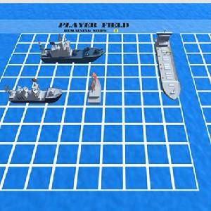 Battleship Tactica Sea Wars 3D - Spielerfeld