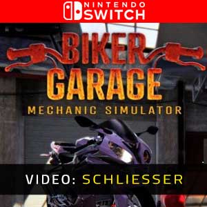 Biker Garage Mechanic Simulator Nintendo Switch Video Trailer