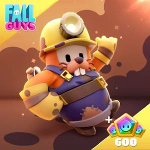 Fall Guys Miner Mole Pack