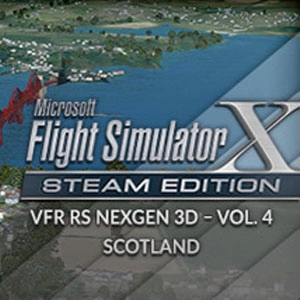 FSX Steam Edition VFR Real Scenery NexGen 3D Vol. 4 Scotland Add-On