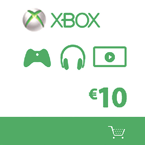 Xbox Live Microsoft Geschenkkarte 10 Euro - 
