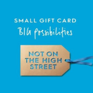 Not On The High Street Gift Card