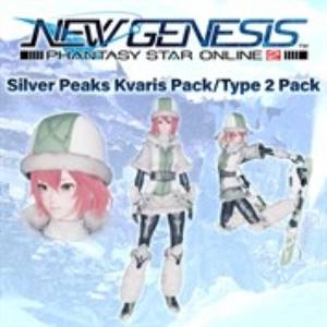 Phantasy Star Online 2 New Genesis Silver Peaks Kvaris Pack Type 2 Pack