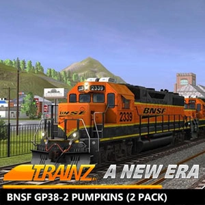 Trainz A New Era BNSF GP38-2 Pumpkins 2 Pack