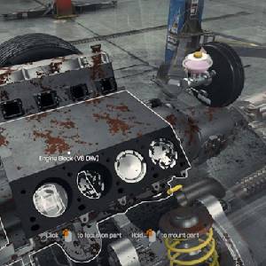 Car Mechanic Simulator 2018 - Motorblock