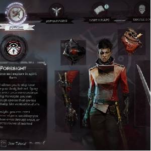 Dishonored Death of the Outsider Power-Menü