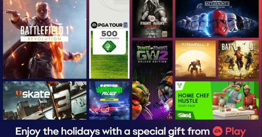 EA Play Holiday Gift Today