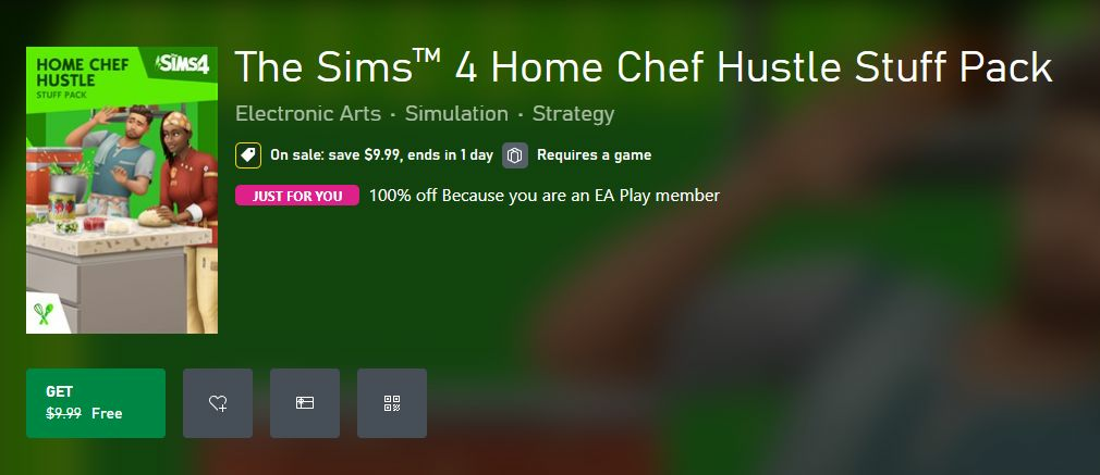 Free The Sims 4 Home Chef Hustle Stuff Pack