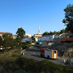 Euro Truck Simulator 2 Iberia Stadt