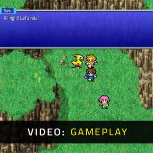 FINAL FANTASY 5 2D Pixel Remaster Gameplay Video