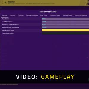 Football Manager 2020 In-game Editor Gameplay Video
