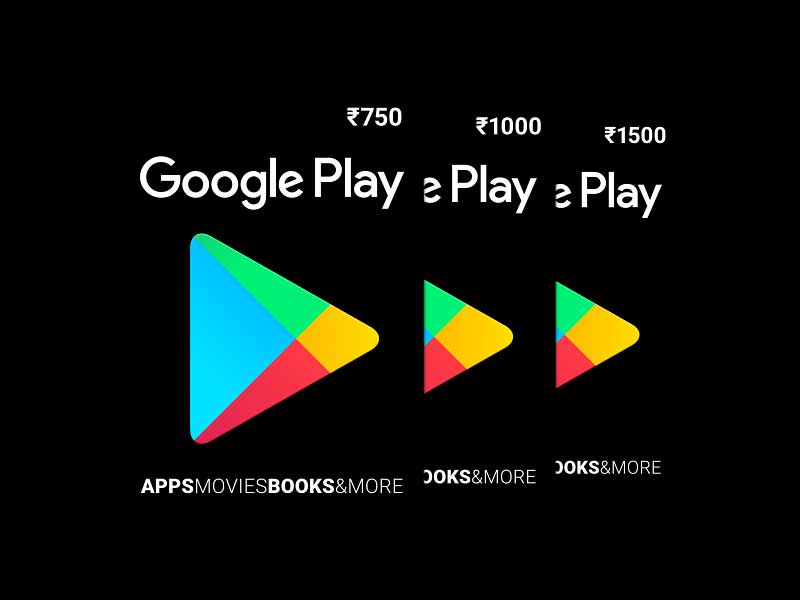 Play Gift Google Card