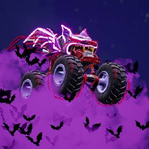 Hot Wheels Monster Trucks Stunt Mayhem - Fledermäuse