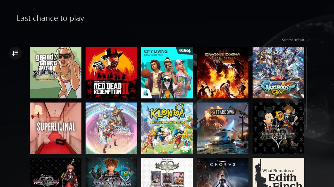 Games Leaving PlayStation Plus November 2024