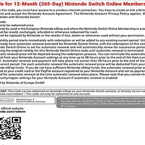 Kaufe Nintendo Switch Online 12 Monate Preisvergleich Nintendo Switch