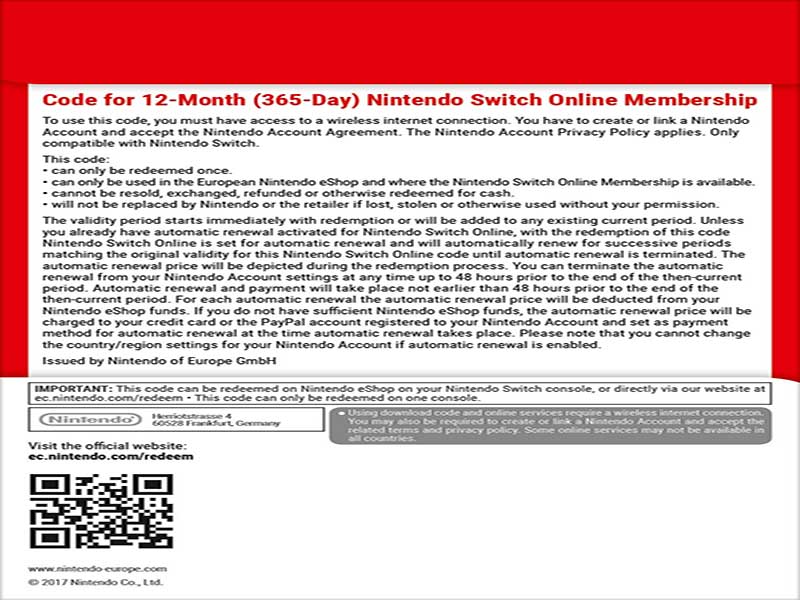 Kaufe Nintendo Switch Online 12 Nintendo Preisvergleich Monate Switch