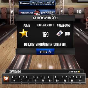 PBA Pro Bowling 2023 - Glückwunsch Tab