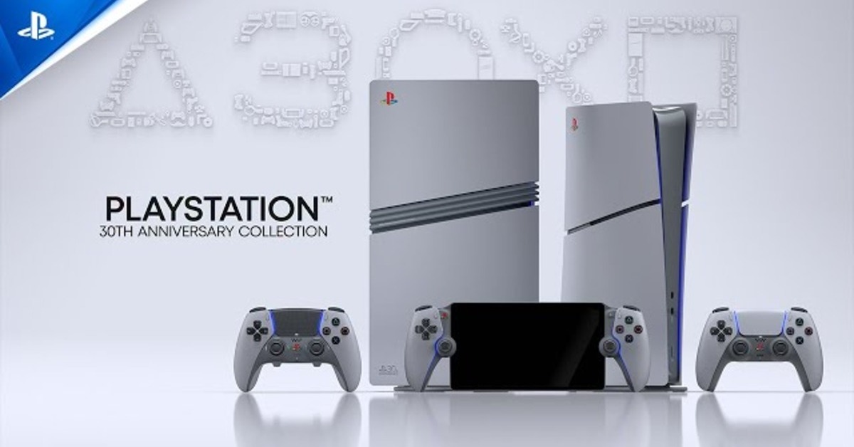 Playstation 30. Jubiläum Konsole