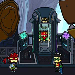 Scribblenauts Unmasked A DC Comics Adventure - Bat Höhle