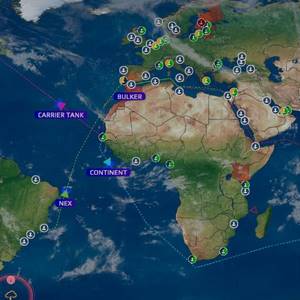 SeaOrama World of Shipping - Karte