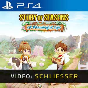 Story of Seasons A Wonderful Life PS4- Video Anhänger