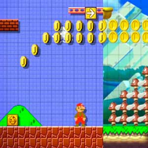 Super Mario Maker Nintendo Wii U Mit Blick auf Feinde