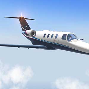 Take Off The Flight Simulator Privatjet