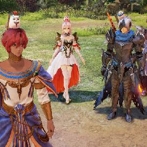 Tales of Arise Hootle Attachment Pack Party mit Hootle Dolls