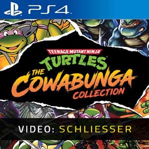 Teenage Mutant Ninja Turtles The Cowabunga Collection PS4- Anhänger