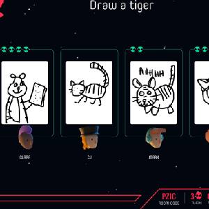 The Jackbox Party Pack 6 - Tiger-Zeichnung