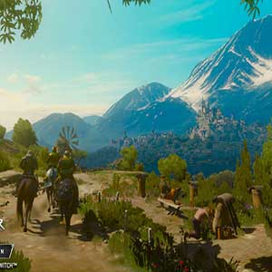 The Witcher 3 Wild Hunt Berge