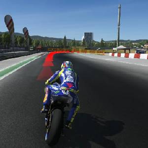 Valentino Rossi The Game - Rennlinienanzeige