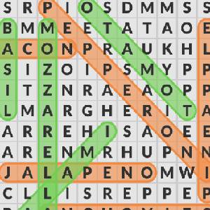 Word Search by POWGI - Pizza Belag